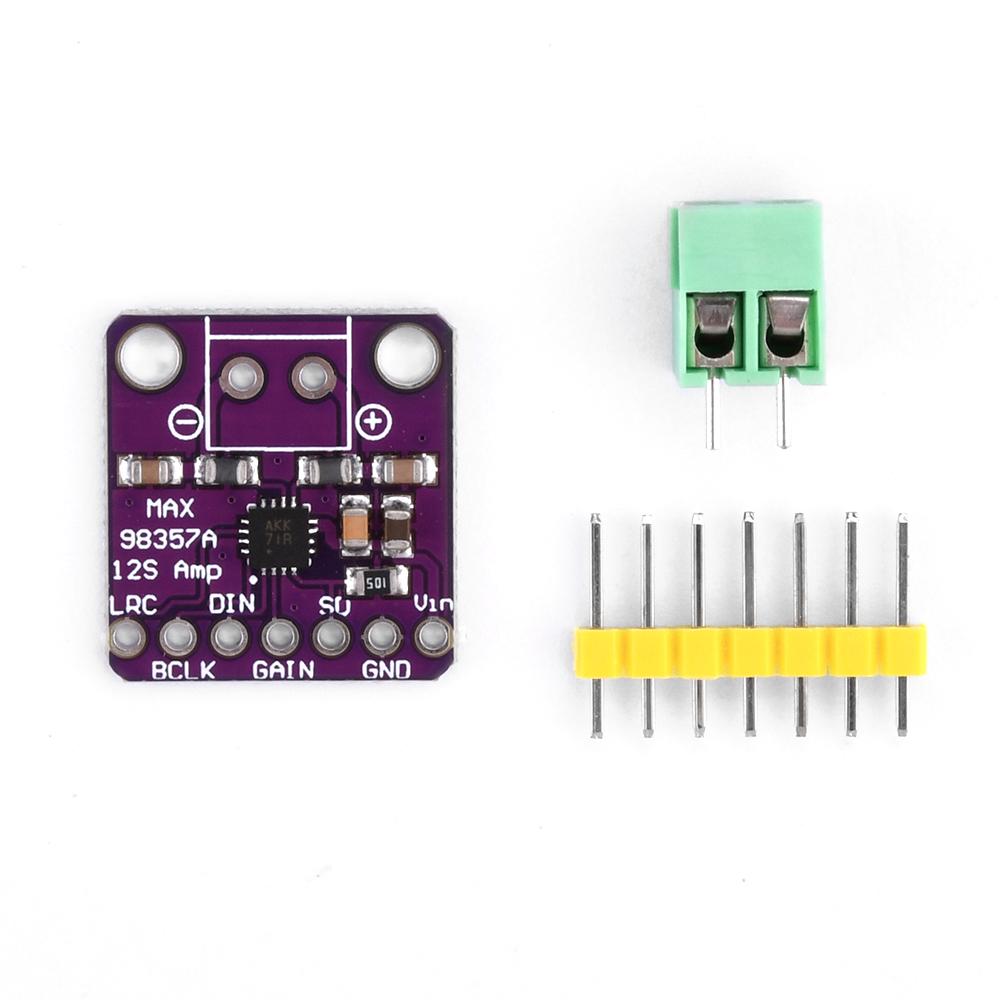 MAX98357 I2S Audio Amplifier Module Audio Amplifiers Filterless Class D Amplifier for ESP32 Raspberry Pi