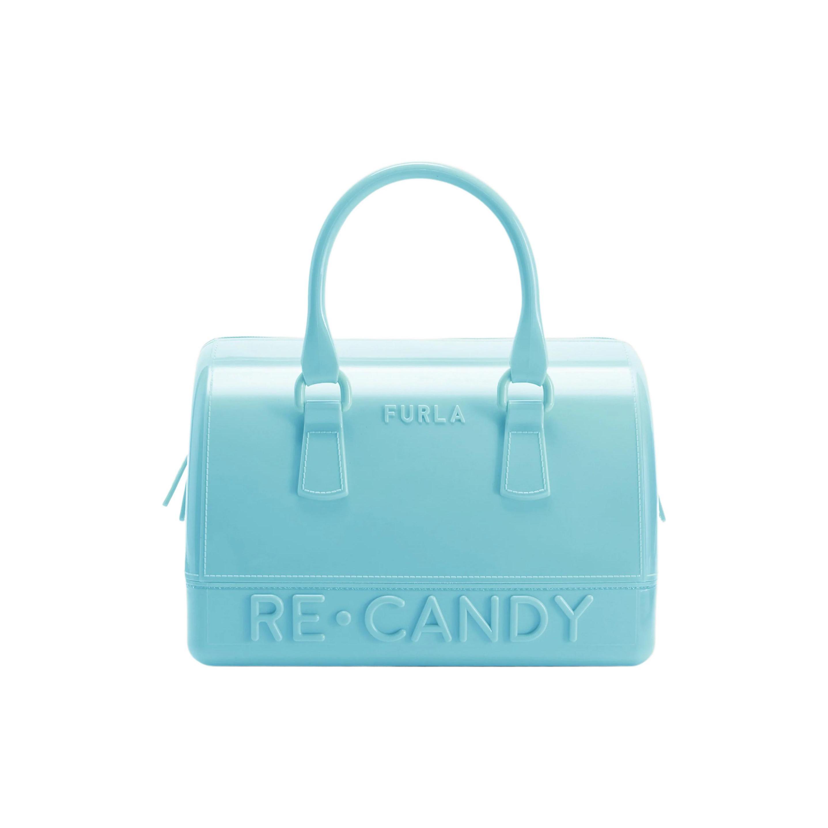 

Новая сумка через плечо из переработанного термопластичного полиуретана Furla, сумка кроссбоди, женская сумка среднего размера, синяя WB00622-BX0779-BLU00 26*15*17CM