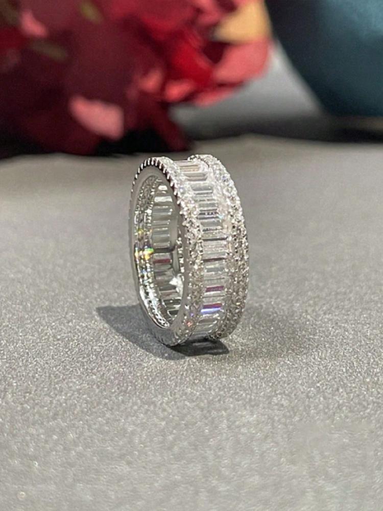 

925 Sterling Silver Original Advanced Personalized Fashion Ring for Women Gift Party Wedding Luxury High Quality Fine Jewelry 5