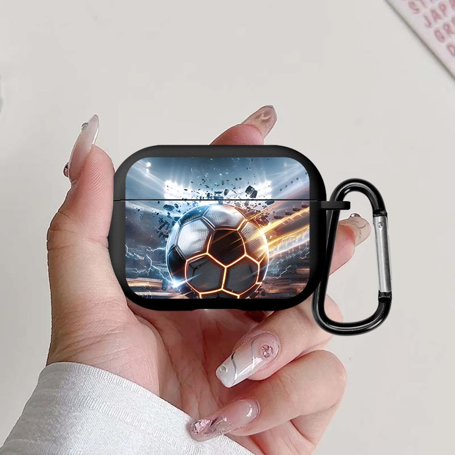 

Чехол Любовь к футболу для Airpods Pro3 4 2 Pro2 3 1 Pro Чехлы для наушников Обложка Airpods Pro