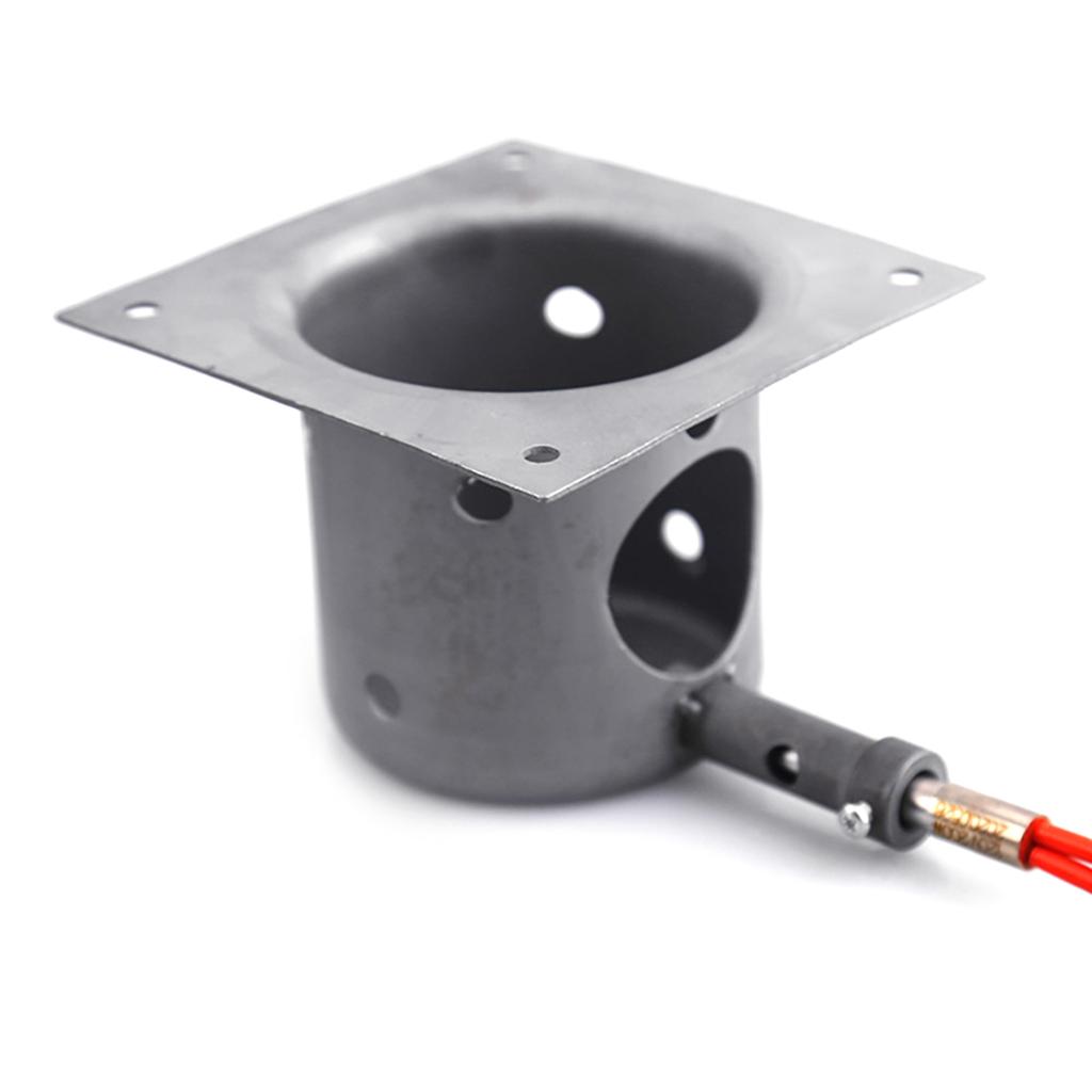 Stainless Steel Fire Burn Pots Grill Accessory Premium Fire Burn Pots Replacement Parts For Versatile Pellet Grills