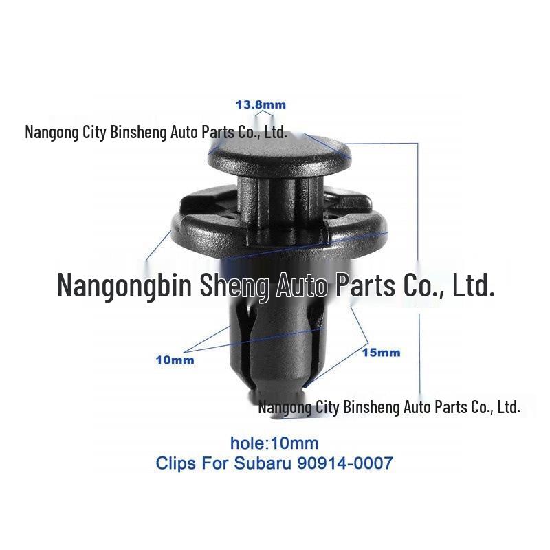 Compatible Clips for BMW, Nissan, Subaru, Suzuki Bumper, Fender, Grille, Radiator