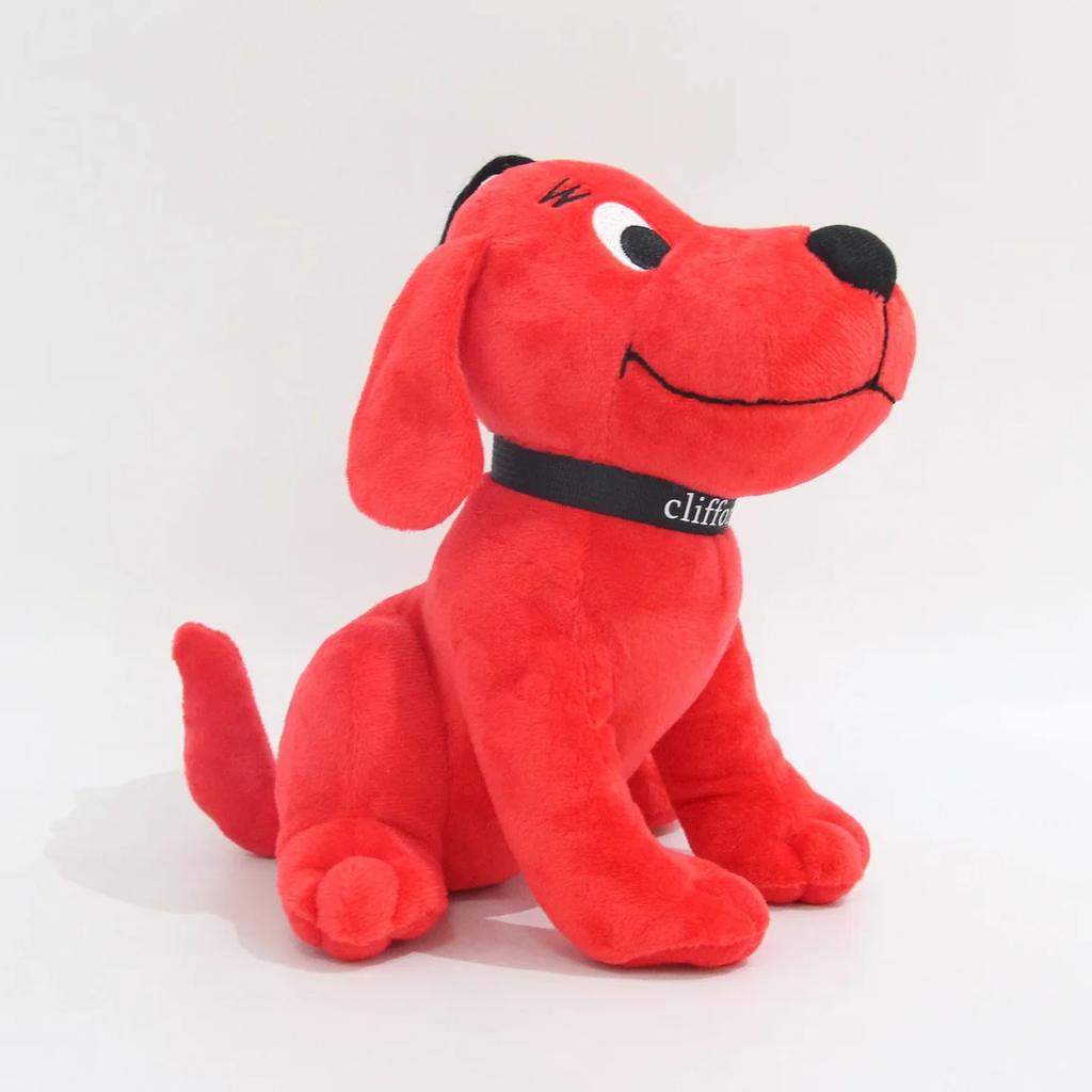 Kawaii Clifford Velký červený pes Plyšová panenka Kreslená Anime Plyšová hračka Roztomilý Clifford Měkká plyšová panenka Vánoční hračka Dárek pro dívky