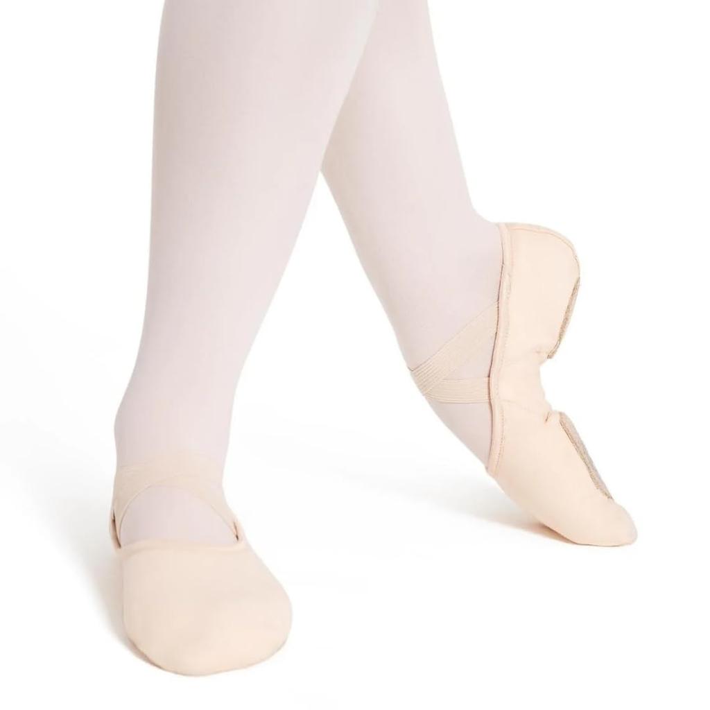 Capezio HANAMI Ballet Shoes - Stretch Material - A new kind of comfort that feels like you're dancing barefoot (8.5, Pink, W)