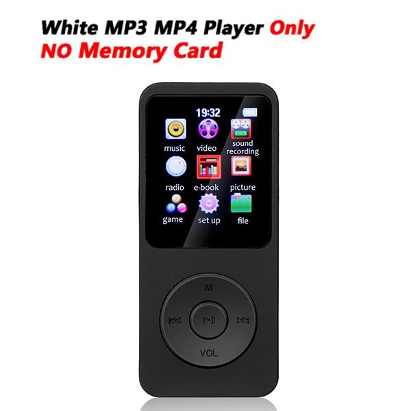 

MP3-плеер Портативный музыкальный плеер Bluetooth 5.4 Музыкальный стереоплеер 1,8-дюймовый экран Поддержка FM-радио Электронная книга Запись чёрный