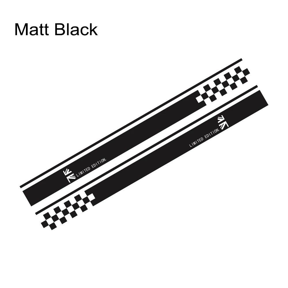 Car Door Side Stickers Auto Racing Sport Decal For Mini Cooper R56 R57 R58 R50 R52 R53 R59 R61 Countryman R60 F60 F55 F56 F54