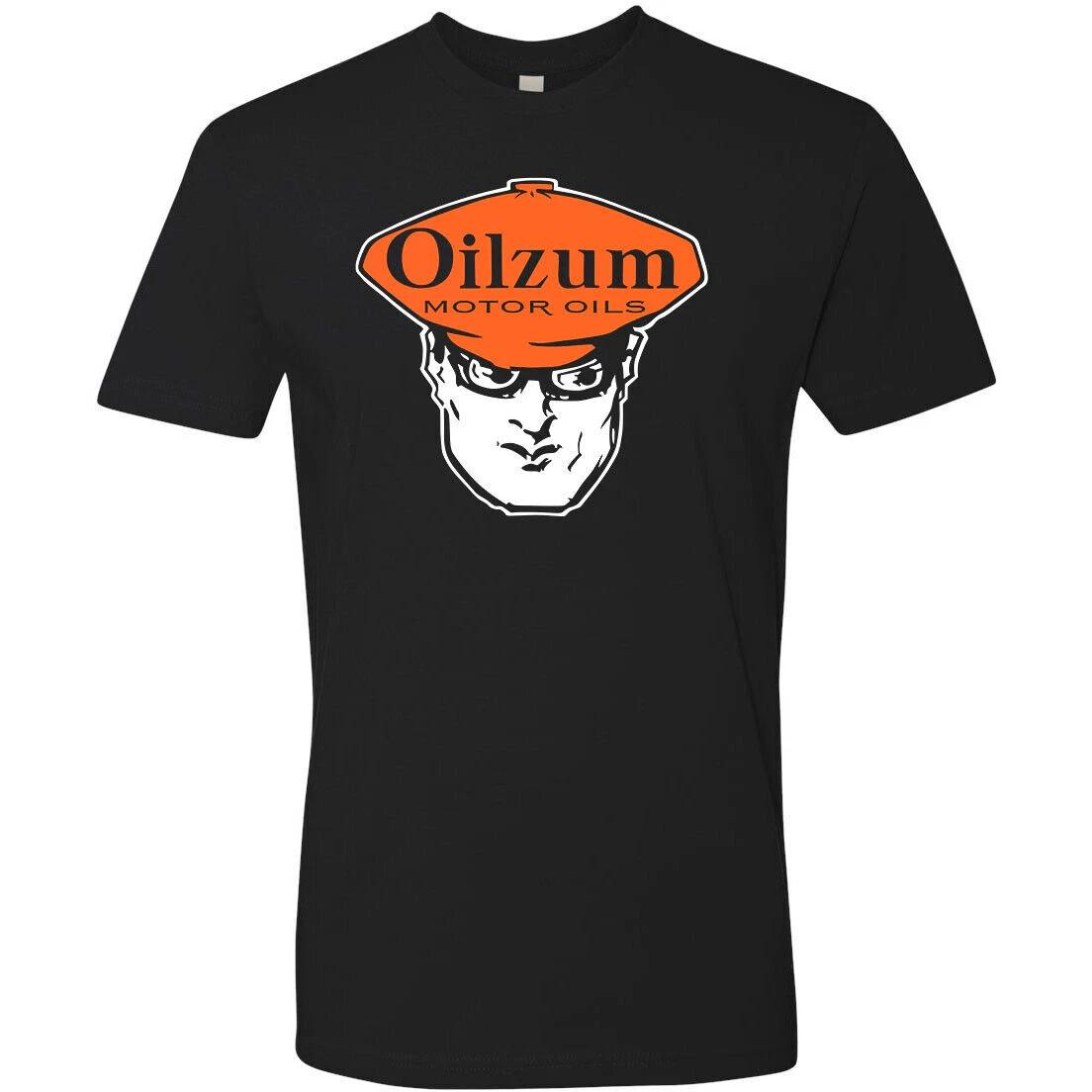 Hot Rod T Shirt Tee Nostalgia Gas Oil Drag Race Oilzum Head 4XL