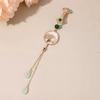 Four Gentleman Flowers Themed Ornamental Pin Secure Back Closure Traditional Asian Inspired Jewelry Accessory For Ladies