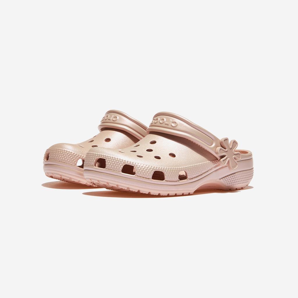 Crocs Classic Pearl Shine Clog Kids [CRS212814-QUARTZ]