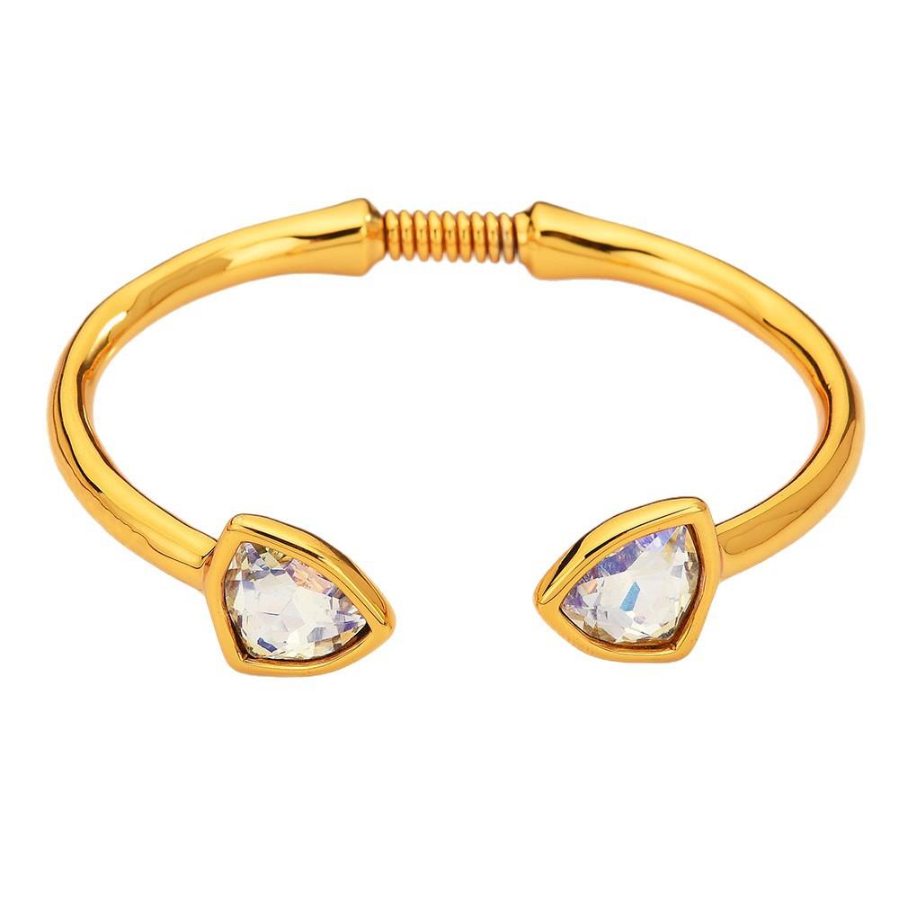 Fashionable Crystal Bracelet European and American Light Luxury Bracelet Women's Accessories
