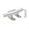 Boat Open Base Cleat Marine Hardware Mooring Dock for Canoes Yachts