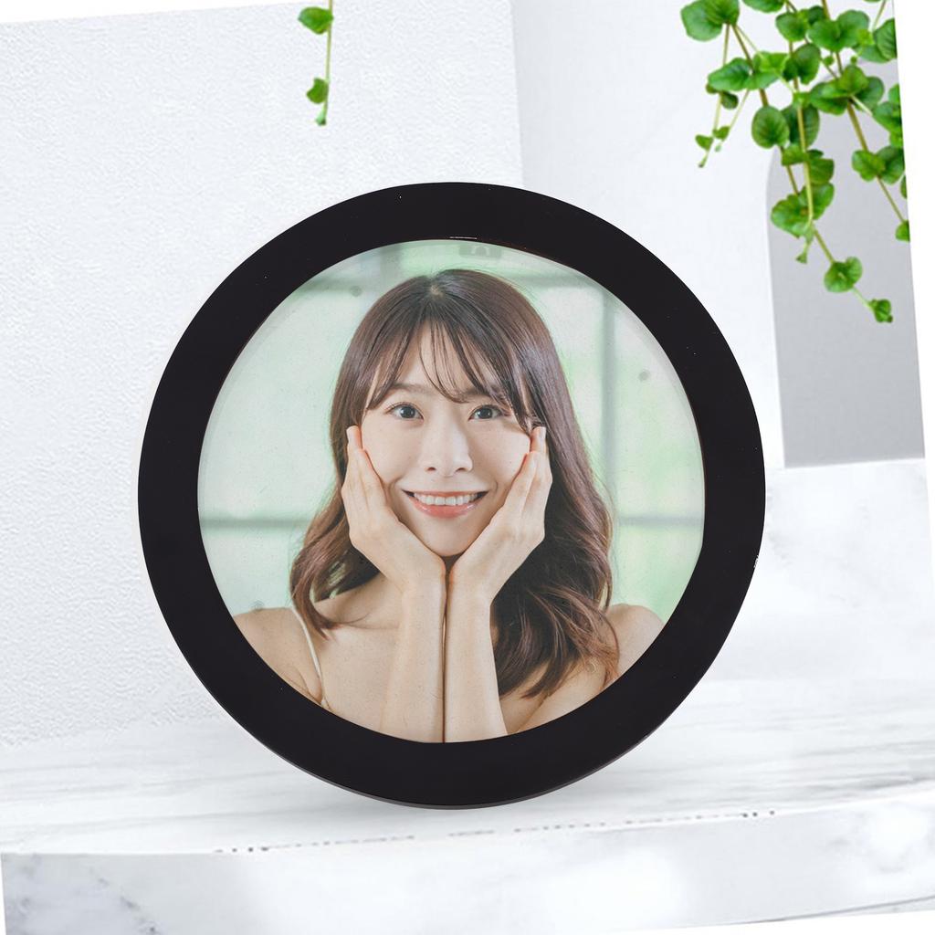 Ramă foto rotundă, decor atractiv, cercuri de brodat, vrac, petrecere, imagine reglabilă, suport de matlasare, fier DIY, derulare prețioasă