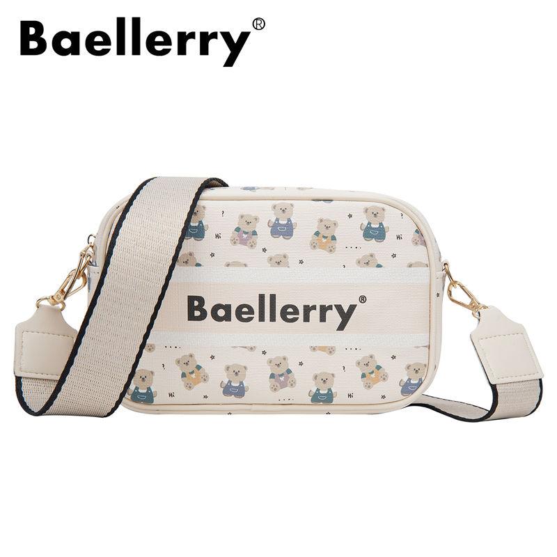 Baellerry Women Fashion Shoulder Bags Casual Zipper Phone Bag Cute Coin Purse Crossbody Messenger Bags