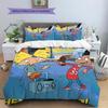 Hey Arnold Pattern Bedding Home Decoration Birthday Gift (1 * duvet cover + 2 * pillowcase, without core)