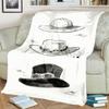 "ONE PIECE" Flannel Blanket Cozy Comfortable for Home Bedrooms, Sofas and Travel Use