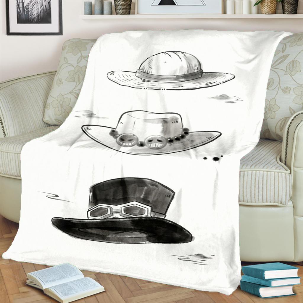 "ONE PIECE" Flannel Blanket Cozy Comfortable for Home Bedrooms, Sofas and Travel Use