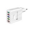 48W Multi-Port USB Mobile Charger with QC3.0 - EU/US/UK Fast Charging Adapter