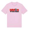 DRAIN KEWPIE FRIEND TEE . . . IS YOUR FRIEND Printing T-shirt Unisex Streetwear Hip Hop Cotton Short Sleeve Fashion Tshirts