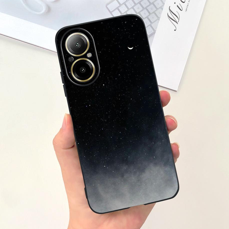 Case For Oppo Realme C67 4G Phone Cases Fashion Astronaut Soft Silicone Shockproof Back Cover Matte Shell For RealmeC67 4G Funda