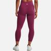 Under Armour Solid Color Stretch Slim Fit Sports Fitness Pants Women Bottoms Quartz-Pink 1355915-678