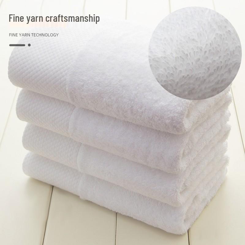 Saugfähige weiße Einwegtücher aus reiner Baumwolle für Salon, Bad, Küche und Reinigung