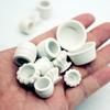 5 Pezzi Vaso da Fiori Miniatura per Casa delle Bambole Decorazione Accessori in Miniatura Mobili di Simulazione Decorazione Vaso da Fiori