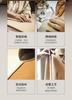 Men's Goat Fleece Wool Light Luxury Business Medium to Long Wool Coat with Detachable Down Inner Container