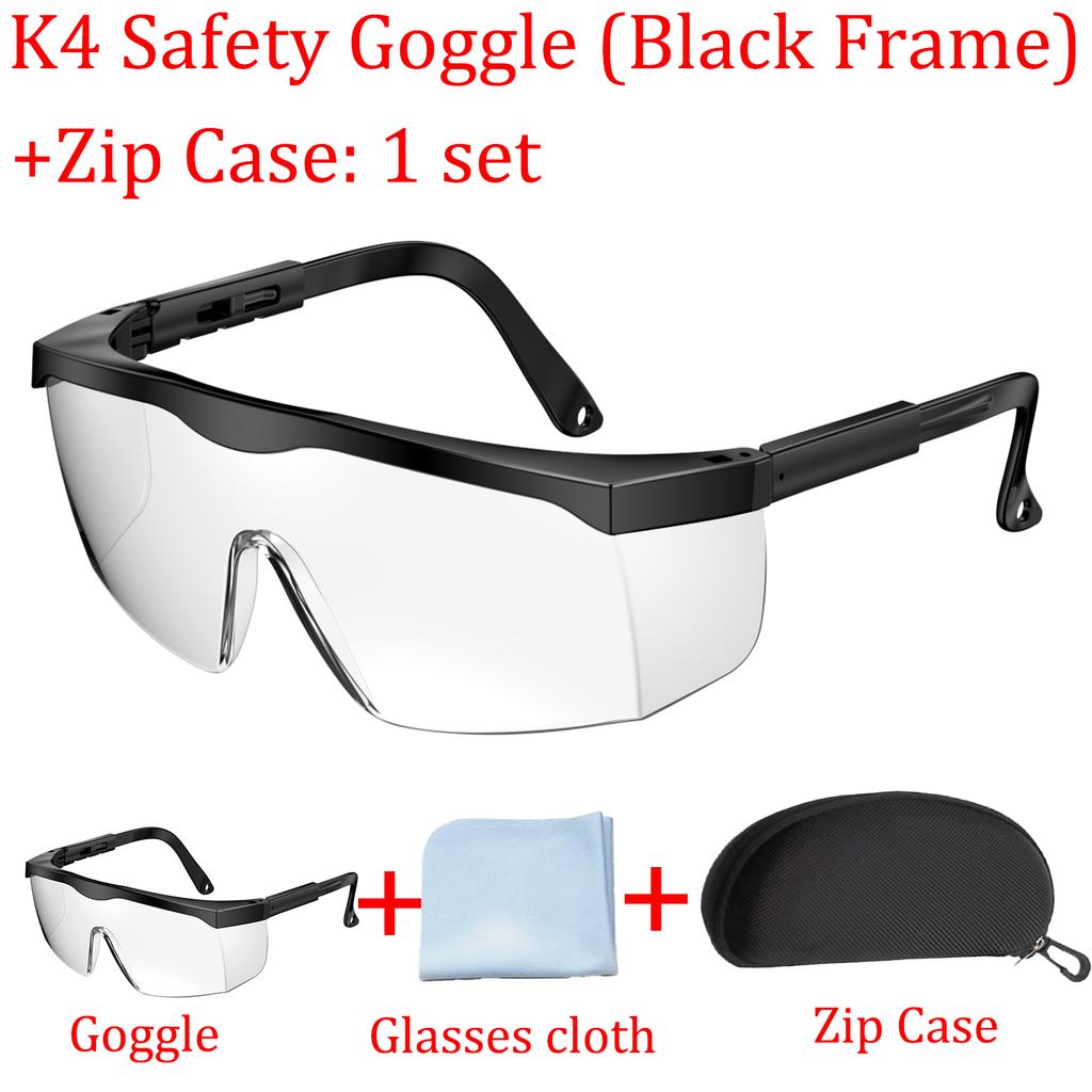 Z87.1 Safety Goggle Anti Splash Dust Proof Construction Work Lab Eyewear Eye Protection Industrial Research Safety Glasses