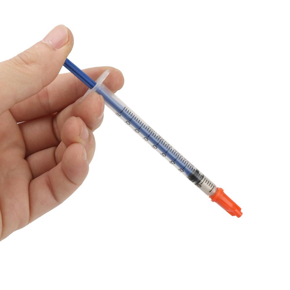 Conductive Silver Paste Syringe Quick Dry Silver Grease for Keyboard PCB Repair (0.4mL)