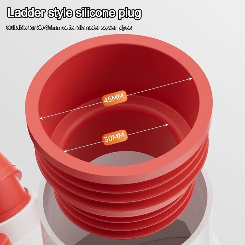 Anti Odor Kitchen Basin Sewer Branch Six--in-One Drainage Water Pipe Joint  Universal