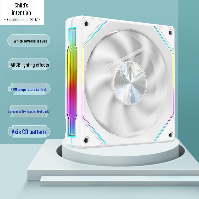 Ziiy Prism 4 PROS ARGB PWM Case Fan