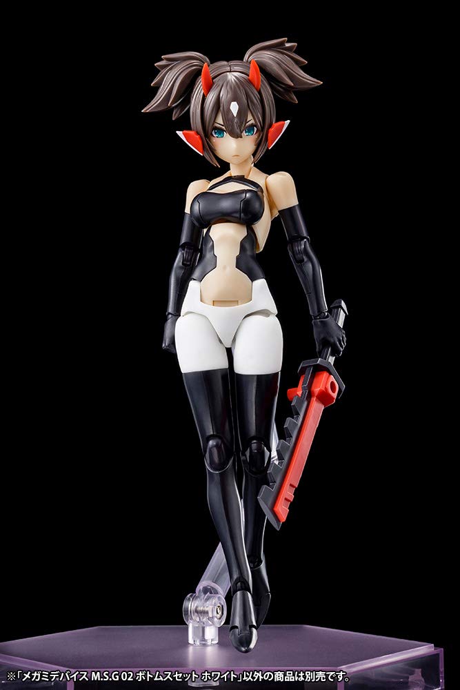 Kotobukiya Megami Device 02 Bottoms Set Approximately 20mm In Scale Plastic Model Kit KP567 M.S.G White, Length, 1/1