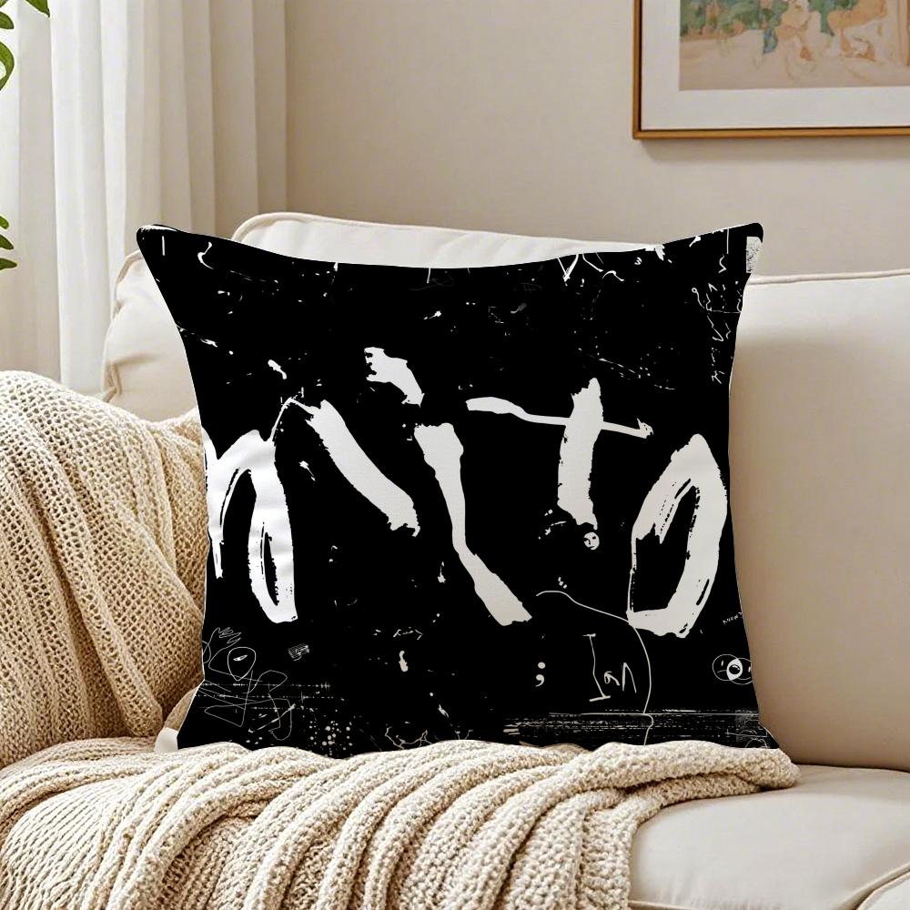 Pop Art Star D-Dpr I-Ians Saint Cushion Cover Linen Pillowcase Soft For Sofa Bed Home Room Decor