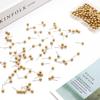 120 Pcs Map Push P,Small Gold Push P for Travel Map Cork Board Bulletin Board Round Head Mini Gold Thumb Tacks for Wall Picture Photo Hanging Home