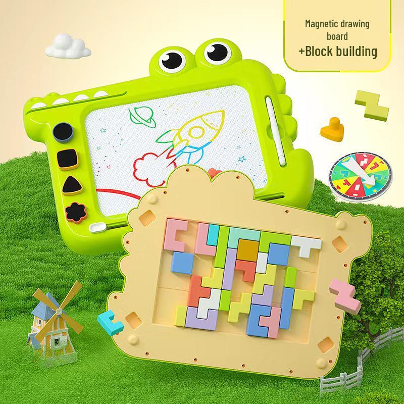 Cross-Border Children's Educational Tetris Puzzle Building Blocks Game