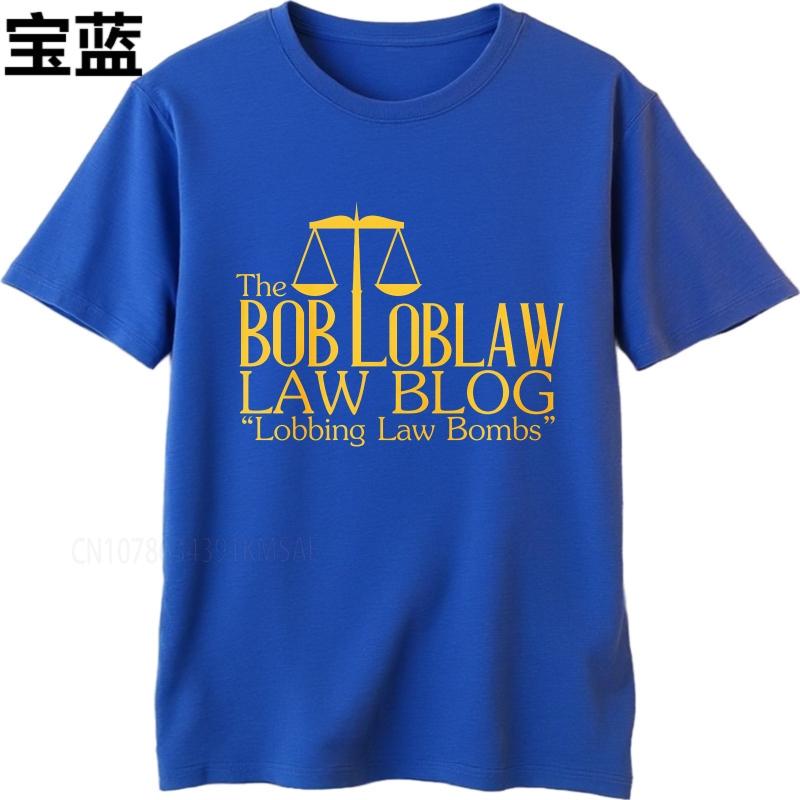 Black summer Teenagers tshirt The Bob Loblaw Law Blog Lobbing Law Bombs Short Sleeve Printed Oneck Tshirt cotton men top tees