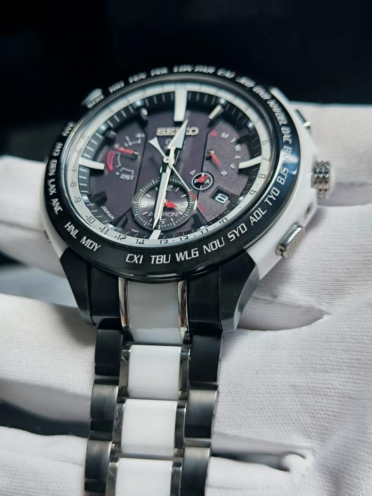 [USED]Japan Limited Edition Astron SBXB071 SEIKO ASTRON GPS Solar GPS Satellite Radio Controlled Watch Excellent Condition