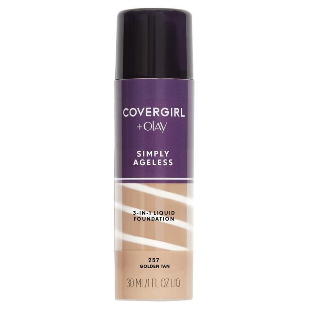 Covergirl Olay Simply Ageless 3in1 Liquid Foundation Golden Tan