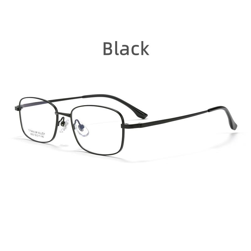 Retro Small Frame Ultralight Pure Titanium Glasses Frame Man Woman Unisex Square Business Optics Prescription Glasses