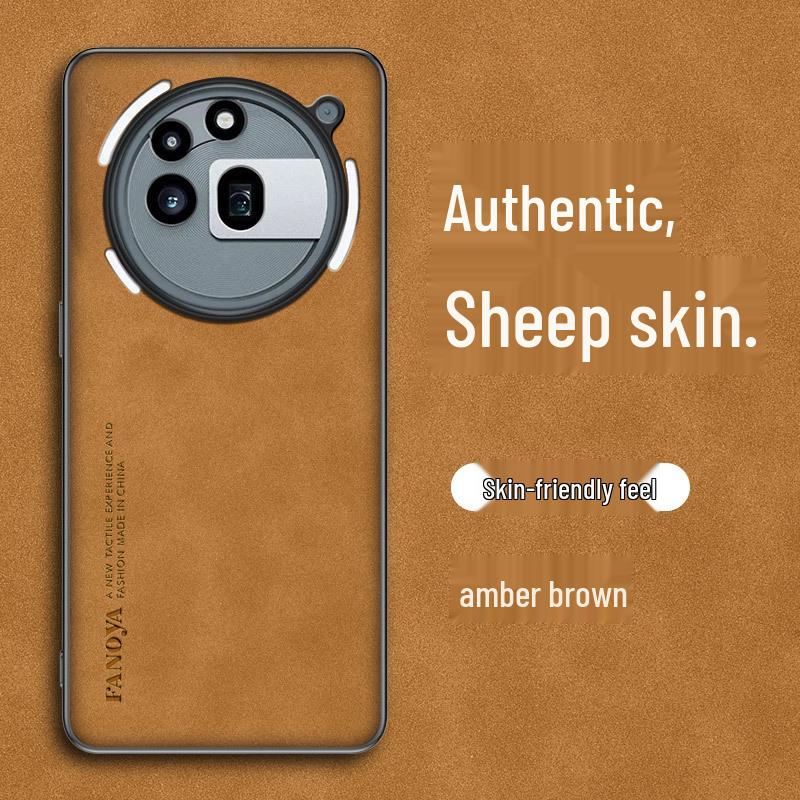 Sheepskin Leather Phone Case for Applicable Nothing Phone 3 & CMF Phone 2Pro