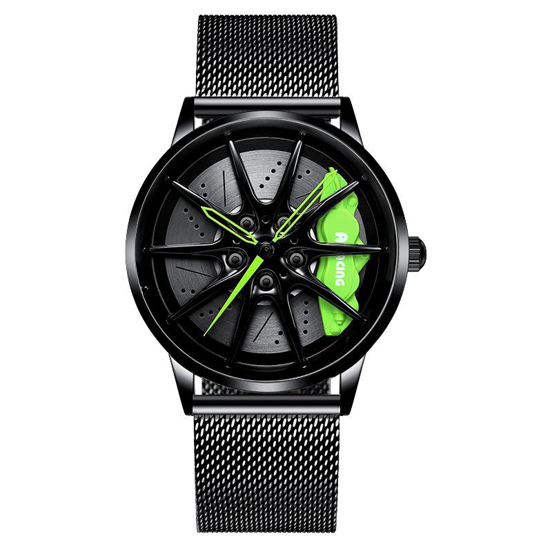 SVJ Watch RAYS-G25: Three-Dimensional Hollow Dial for Car Modification - Cultural Conceptual Mechanical Design