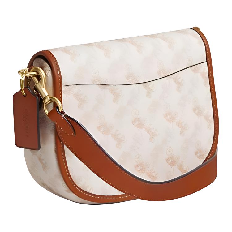 Coach Harley 22 Druckbeschichtetes Canvas mit Druck und Handschuhgegerbtes Leder Handtasche Crossbody Schultertasche Klein Damenhandtaschen CR512-B4TXF