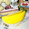 Cute Cartoon Banana Plush Pen Case Kawaii Simulated Fruit Stationery Bag Stationery Supplies Multi-Functional Storage Bag