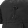 NEW ERA Trapper Woven Patch Pilot Cap Boa Fleece Black XL Warm Winter Hat Unisex
