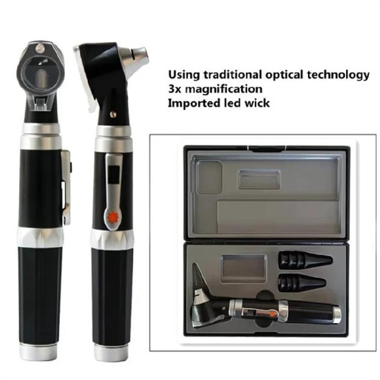 Magnification Diagnostic Ear Scope with LED Light Professional Otoscope Ear Infect Detector with Replacement Tip