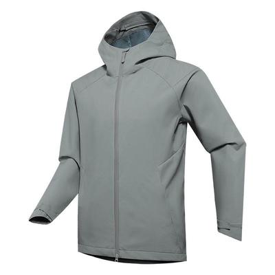 Unisex Lightweight Softshell Windproof Waterproof Hooded Jacket – Breathable Single Layer for Outdoor Activities