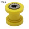 M8 Drive Chain Roller Pulley Wheel Slider Tensioner Wheel Guide For Street Pit Pro Dirt Bike Enduro Motorcycle Motocross CRF 8mm