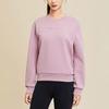 Anta Training Series Letter Round Neck Pullover Sweatshirt Women Sweatshirt Floral-Pink 162347720-2