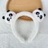 Cartoon Plush Headband: Cute Hair Accessory for Women & Kids, Perfect for Face Washing