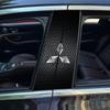 Anti-scratch Car Center Pillar Sticker Window B Pillar Decor Film for Triton L200 Pajero Sport 2pcs